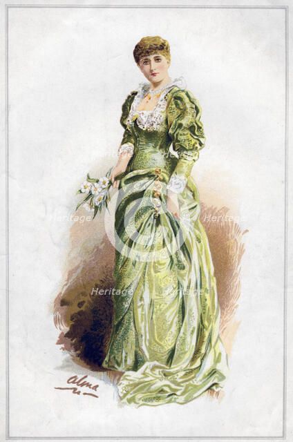 Miss Fortescue, 1883. Artist: Unknown