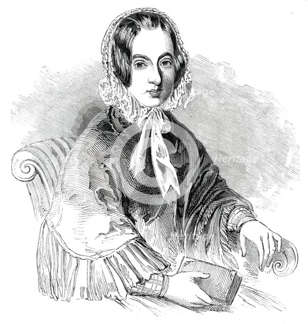 Miss Frederika Bremer, 1850. Creator: Unknown.