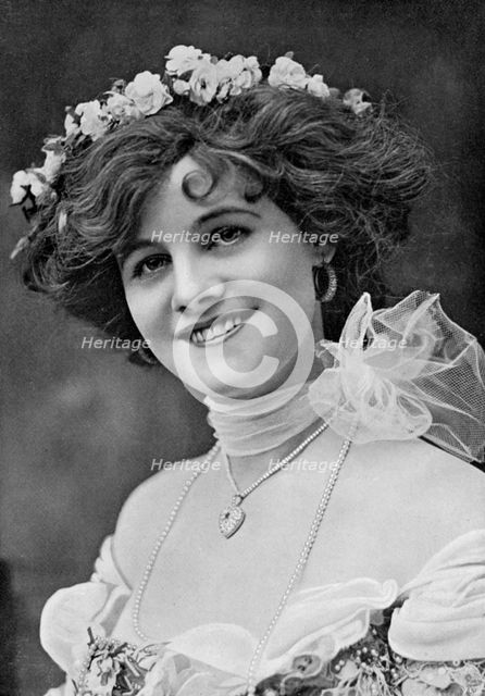 Miss Gertie Millar (1879-1952), actress, 1902-1903.Artist: Alfred Ellis & Walery