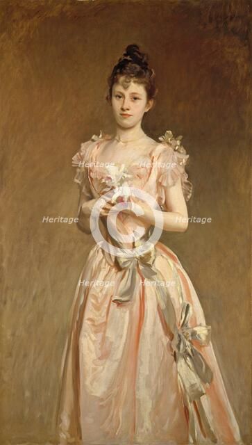 Miss Grace Woodhouse, 1890. Creator: John Singer Sargent.