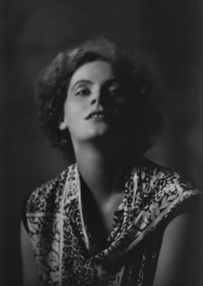 Miss Greta Garbo, portrait photograph, 1925 July 27. Creator: Arnold Genthe