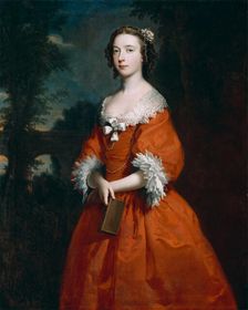 Miss Hamilton, c.between 1735 and 1745. Creator: Joseph Highmore