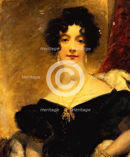 Miss Hannah Carnegie, c1830. Creator: William Dyce.