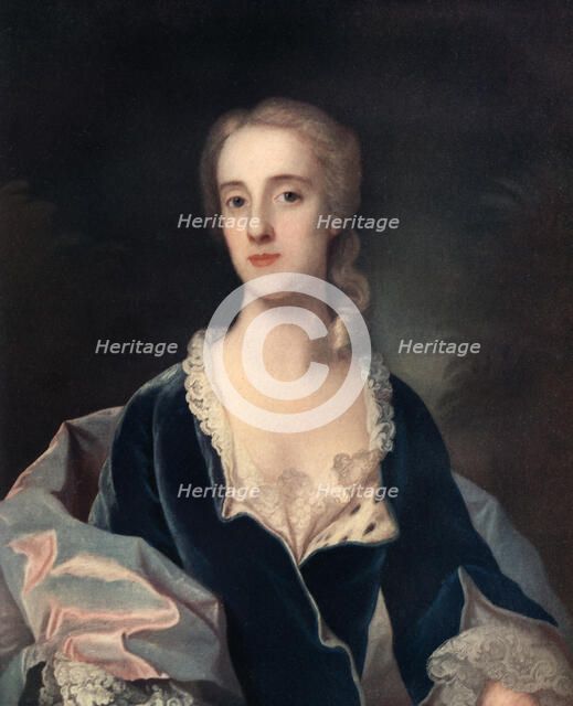 'Miss Hannah Russell', 18th century (1912).Artist: William Hoare