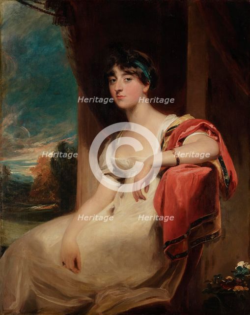 Miss Harriet Clements, about 1805. Creator: Thomas Lawrence.