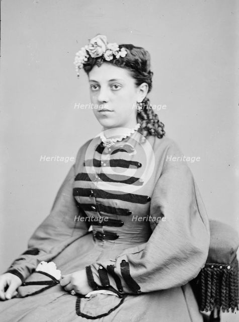 Miss Hendricks, between 1855 and 1865. Creator: Unknown.