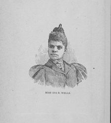 Miss Ida B. Wells, [Frontispiece], (1894?). Creator: Unknown