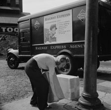 Miss Ida Hicks, Lithanian, twenty-eight years old, employed at..., New Britain, Connecticut, 1943. Creator: Gordon Parks