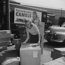 Miss Ida Hicks, Lithuanian, twenty-eight years old, employed at..., New Britain, Connecticut, 1943. Creator: Gordon Parks