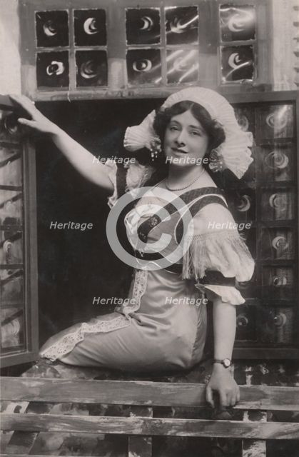 'Miss Isabel Jay, (1879-1927), as "Christine" in "Dear Little Denmark".', c1909. Creator: Unknown.