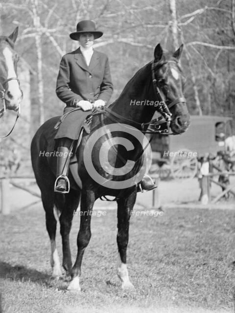 Miss Janet Allen, 1913. Creator: Harris & Ewing.