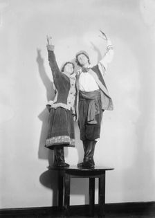 Miss J.C. Payne and Lillian Robertson Suffrage Dances, between c1910 and c1915. Creator: Bain News Service