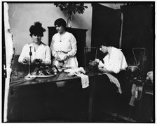 Miss Josephine Patton; Mrs. C.C. Marsh; Mrs. George D. Widener, between 1910 and 1920. Creator: Harris & Ewing
