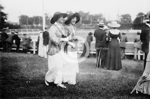 Miss Josephine Wise and Vera Fruy, between c1910 and c1915. Creator: Bain News Service.