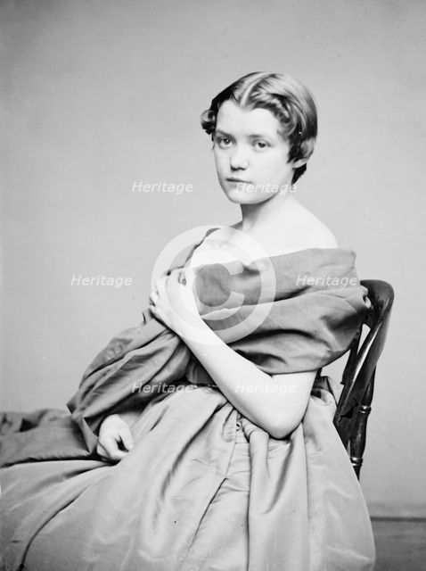 Miss Kate Chase, between 1855 and 1865. Creator: Unknown.