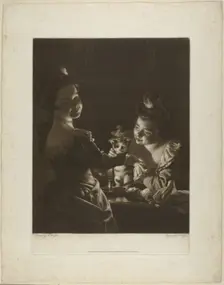 Miss Kitty Dressing, 1781. Creator: Thomas Watson