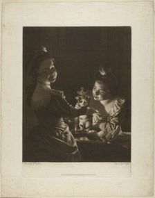 Miss Kitty Dressing, 1781. Creator: Thomas Watson