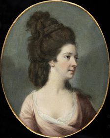 Miss La Touche, c1750-c1802(?). Artist: Circle of Romney