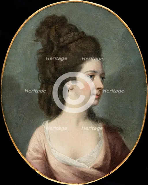Miss La Touche, c1750-c1802(?). Artist: Circle of Romney.