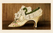 Miss Langley's Shoe, 1885. Creator: Unknown