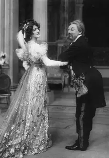 Miss Lily Elsie and Mr George Graves in The Merry Widow, 20th century