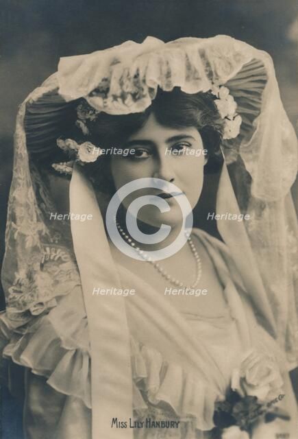 'Miss Lily Hanbury', (1873-1908), c1930. Creator: Unknown.