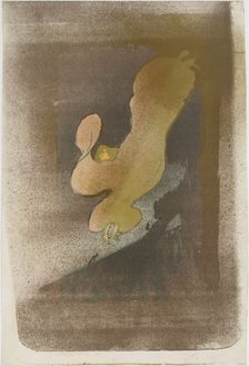 Miss Loïe Fuller, 1893., 1893. Creator: Henri de Toulouse-Lautrec