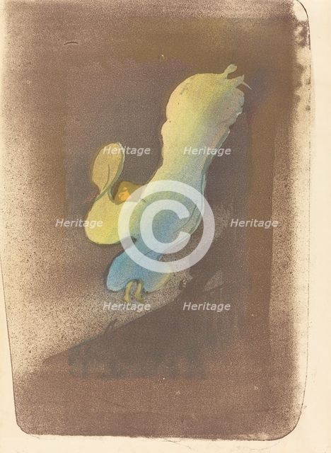 Miss Loïe Fuller, 1893. Creator: Henri de Toulouse-Lautrec.