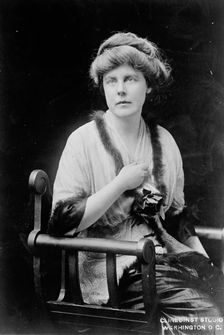 Miss Lucy Burns of C.U.W.S., 1913. Creator: Harris & Ewing