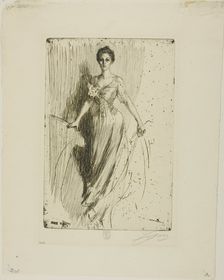 Miss Lurman, 1901. Creator: Anders Leonard Zorn
