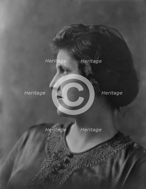 Miss M. Canfield, portrait photograph, 1919 Aug. 8. Creator: Arnold Genthe.