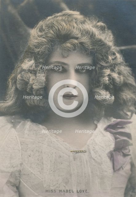 'Miss Mabel Love' (1874-1953), c1930. Creator: Unknown.
