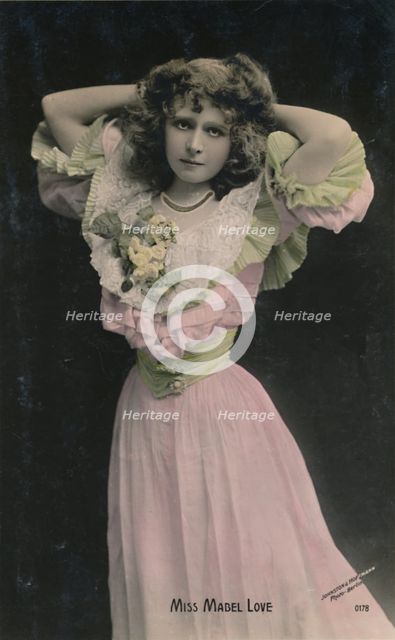 'Miss Mabel Love', (1874-1953), c1930. Creators: Unknown, Johnston & Hoffmann.