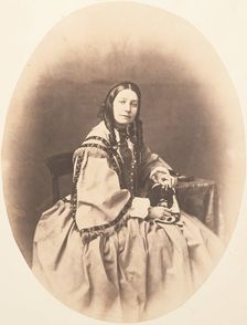 Miss Macrae of Inverinate, Wife of Horatio Ross, ca. 1858. Creator: Horatio Ross