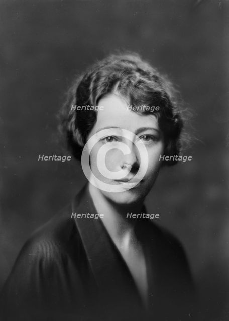 Miss Madeline Tengbergin, portrait photograph, 1919 Sept. 18. Creator: Arnold Genthe.