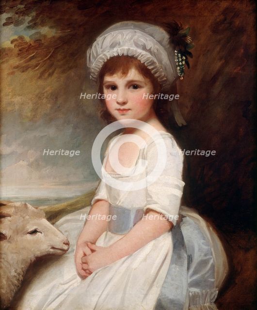 'Miss Martindale', 1781-1782. Artist: George Romney.