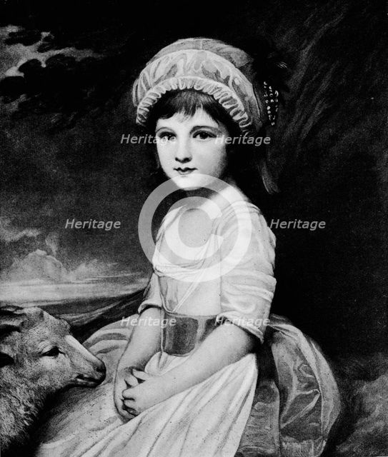 'Miss Martindale', c1781, (1912). Artist: George Romney.