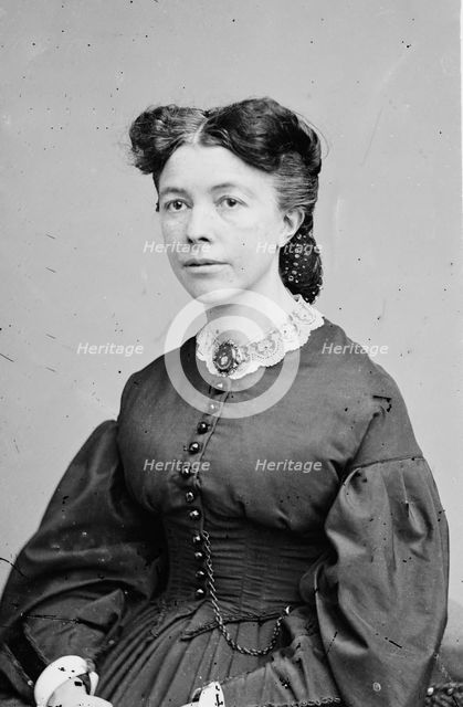 Miss Mary Booth, between 1855 and 1865. Creator: Unknown.