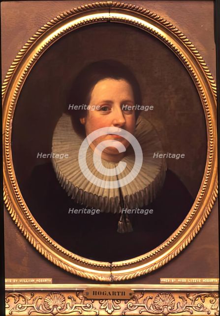 Miss Mary Lewis, 1755. Creator: William Hogarth.