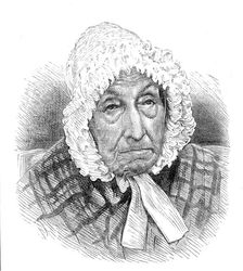 Miss Margaret Bailey, of Cairncastle, County Antrim, now in her 111th year, 1881. Creator: Unknown