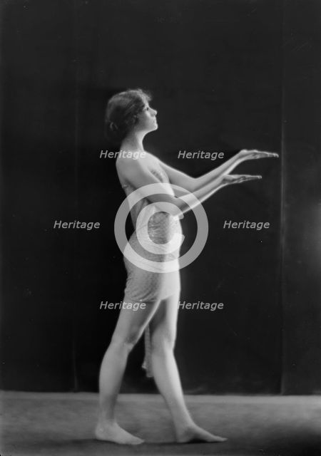 Miss Margaret McKenzie, 1919 Sept. 24. Creator: Arnold Genthe.