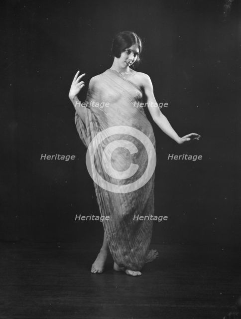 Miss Margaret Severn, 1923. Creator: Arnold Genthe.