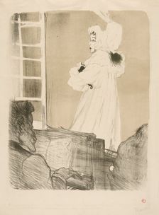 Miss May Belfort, 1895. Creator: Henri de Toulouse-Lautrec (French, 1864-1901)