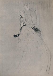 Miss May Belfort Welcoming c.1895, (1946). Artist: Henri de Toulouse-Lautrec