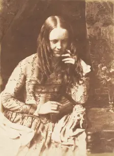 Miss Munro, 1843-47. Creators: David Octavius Hill, Robert Adamson, Hill & Adamson