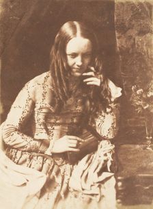 Miss Munro, 1843-47. Creators: David Octavius Hill, Robert Adamson, Hill & Adamson