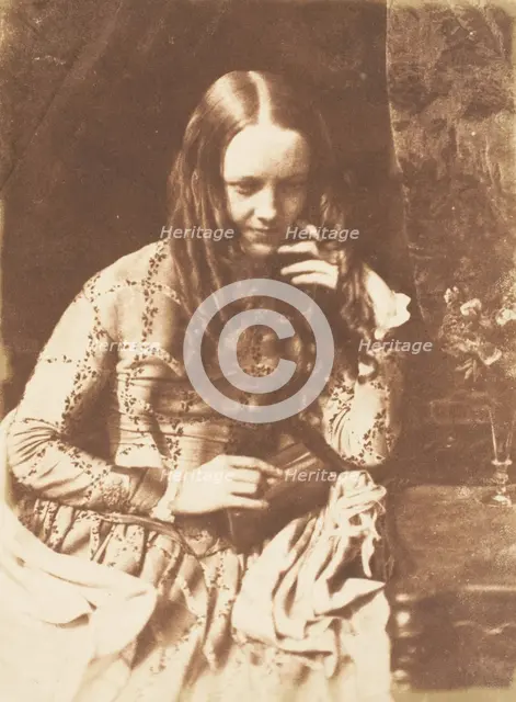 Miss Munro, 1843-47. Creators: David Octavius Hill, Robert Adamson, Hill & Adamson.