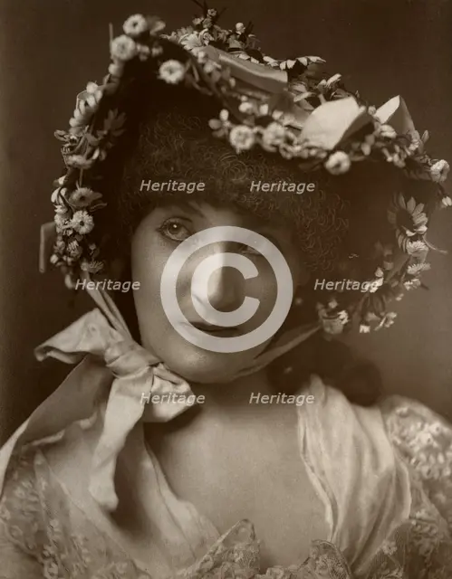Miss Mulholland, actress, 1884. Artist: St James's Photographic Co