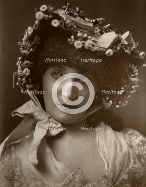Miss Mulholland, actress, 1884. Artist: St James's Photographic Co