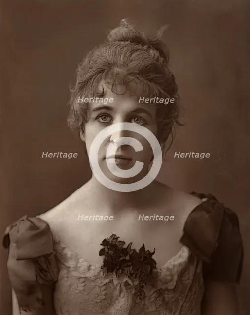 Miss Norreys, British actress, 1887. Artist: Ernest Barraud
